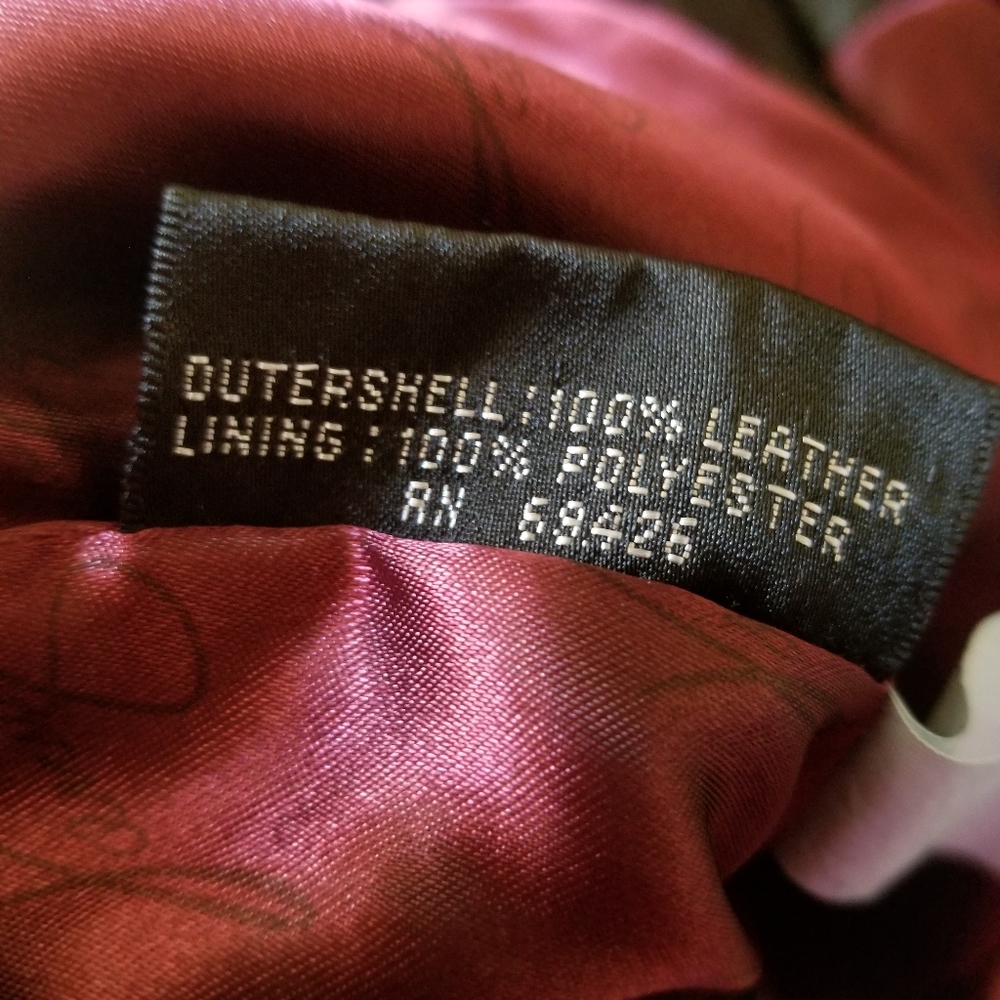 Leather Patchwork Pants - image 3